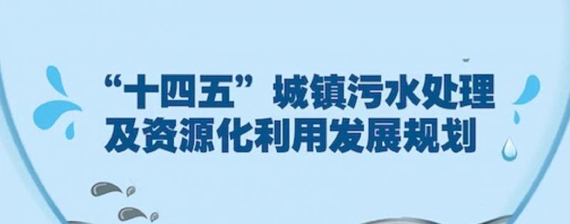 重磅 | “十四五”城鎮(zhèn)污水處理及資源化利用發(fā)展規(guī)劃！